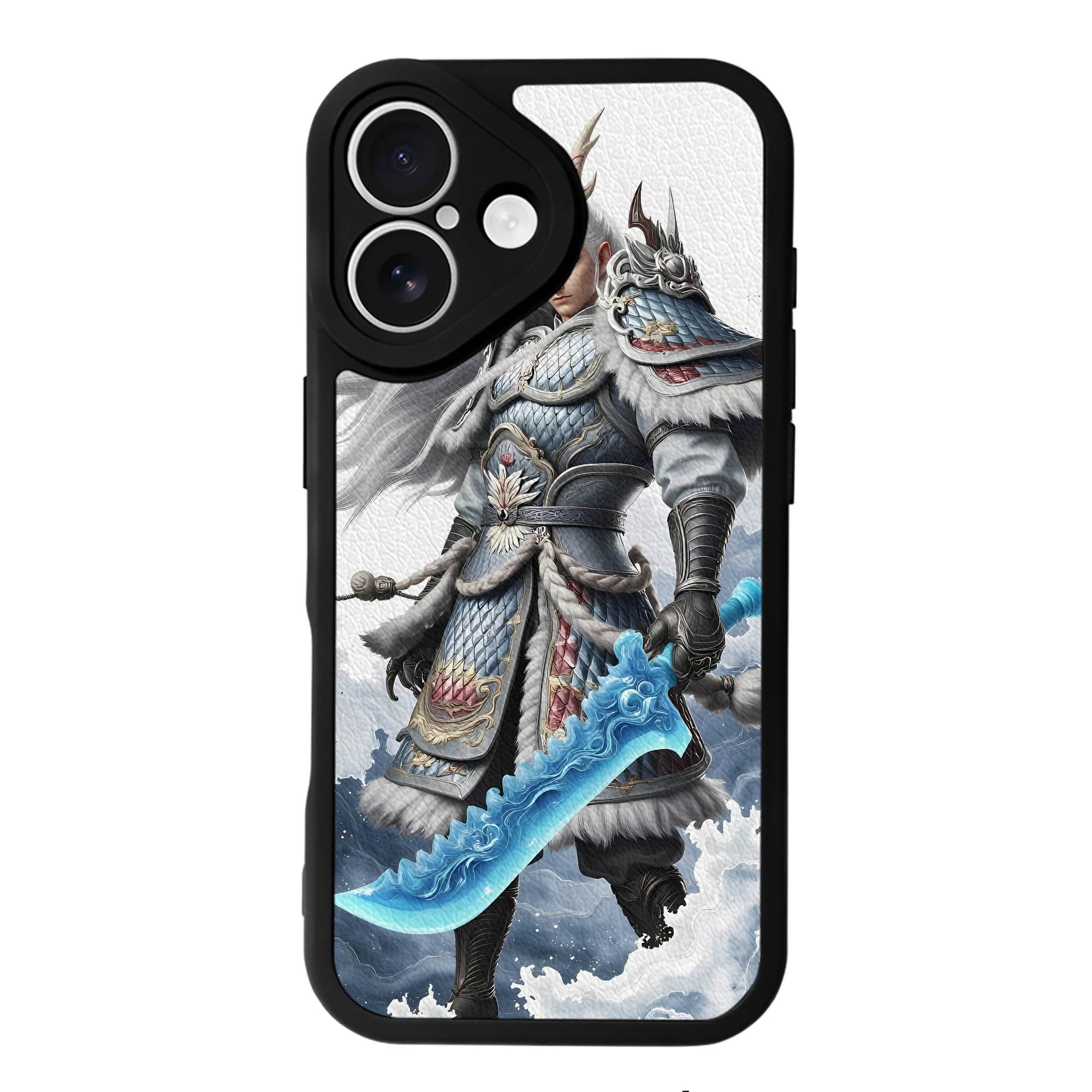 （画像用） Ne Zha 2 ナタ 魔童の大暴れ 【iPhone 16シリーズ対応】シリコンスマホケース（レザー調） 材質：シリコン